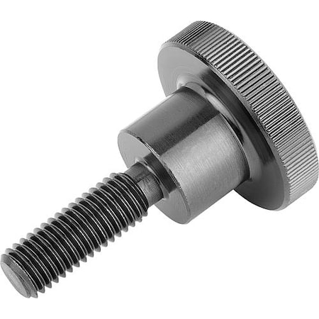 Knurled Thumb Screws In Steel Or Stainless Steel, DIN 464, Metric